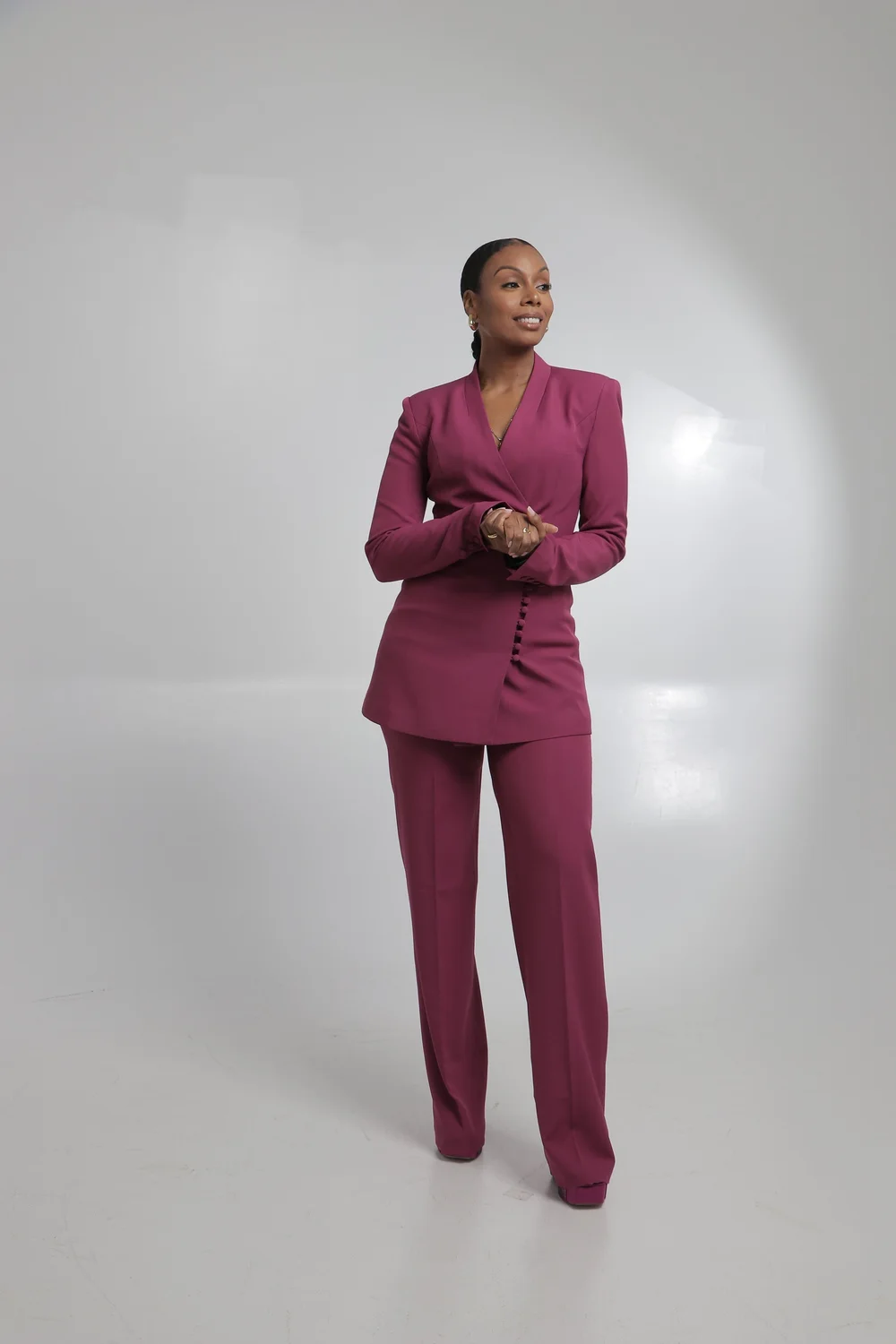 Magenta Madam Suit Set