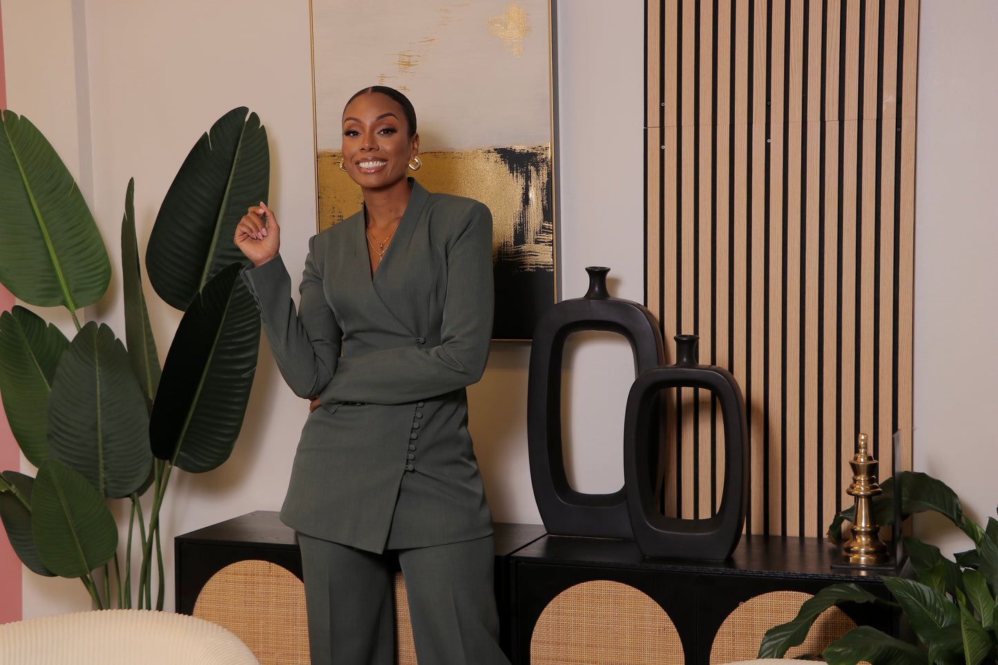 Willow Green Suit Set