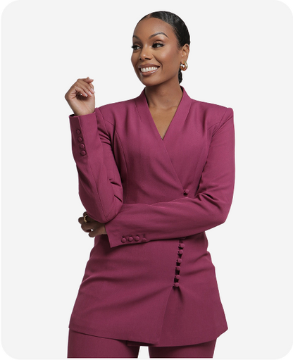 Magenta Madam Suit Set